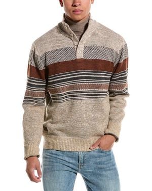 Point Zero Recycled Texture Sweater - Brown
