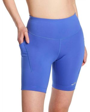 Brooks Spark 8" Short Tight - Blue