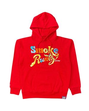 RUNTZ Smoke All Day Hoodie - Red