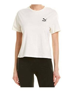 PUMA Flourish Logo Touch Of Life Tee - White