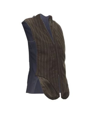 Maison Margiela Maison Martin Margiela Deconstructed Sleeves Vest - Black