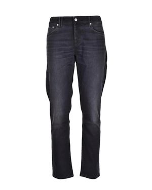 CYCLE Close-Fitting Denim Jeans With Classic Five-Pocket Design - Blue