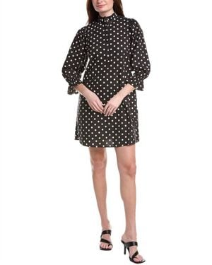 Flora Bea Adelina Dots Dress - Black