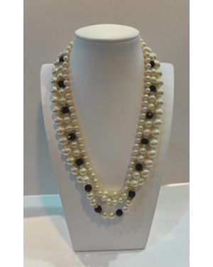SONYA Triple Layer Necklace - Gray