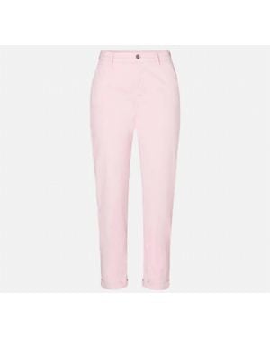 Mac Jeans Turn Up Chinos - Pink
