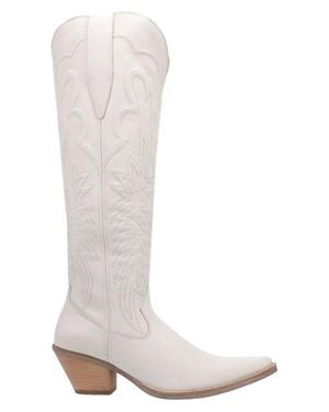 Dingo Raisin Kane Boot - White
