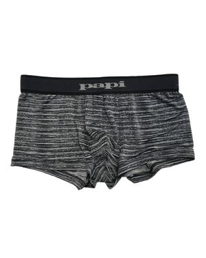 Papi Stripe Trunk Underwear - Gray