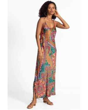 Johnny Was Gigianna Slip Dress - White