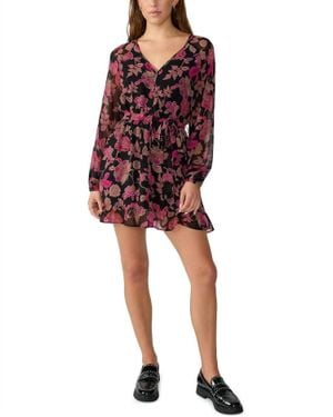 Sanctuary Printed Sensation Soft Dress - Red