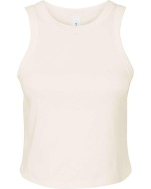 Bella Canvas Micro Rib Racer Tank - Natural