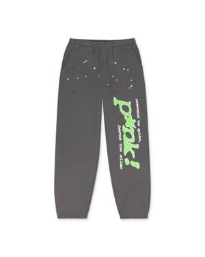 Sp5der Slate Punk V2 Sweatpants - Gray