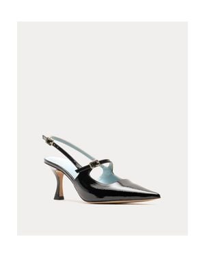 Frances Valentine Vivi Pointed Toe Pump - White