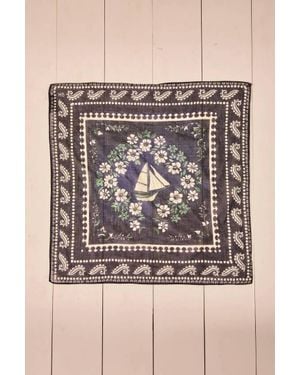 Hunter Bell Printed Scarf - Blue