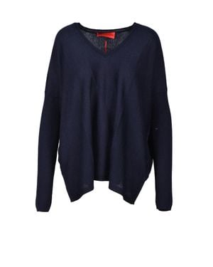 Wild Cashmere Silk And Cashmere Sweater - Blue