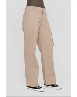 Mono B Classic Cargo Pant - Natural