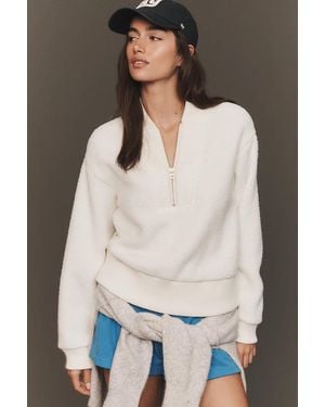 Varley Mumford Half-Zip Pullover - White
