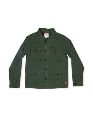 Iron & Resin Military Jacket - Green