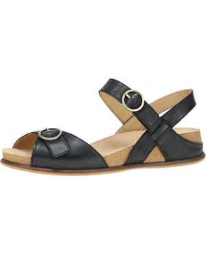 Dansko Wedge Candace Sandal - Black