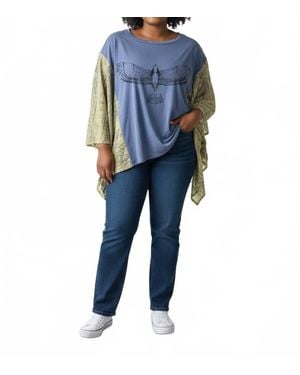 Savanna Jane Kantha Top - Blue