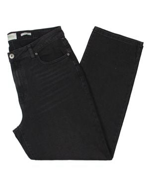 Celebrity Pink Faded High Rise Straight Leg Jeans - Black