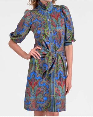 Gretchen Scott Swagger Dress - Blue