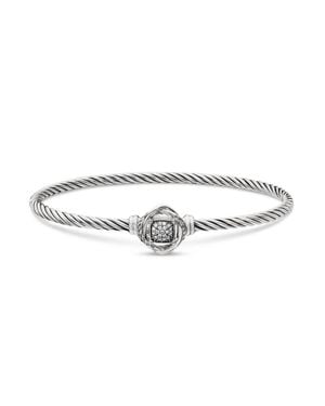 David Yurman Infinity Pave Bracelet 3Mm - Metallic