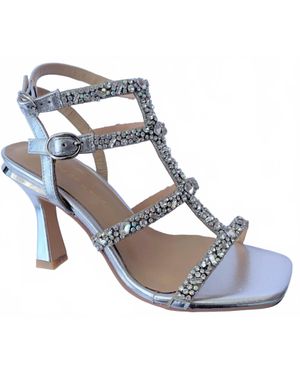 Alma En Pena. Isabela Dressy Sandals - Blue