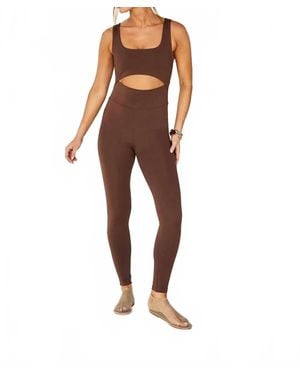 Strut-this Miller Jumpsuit - Brown