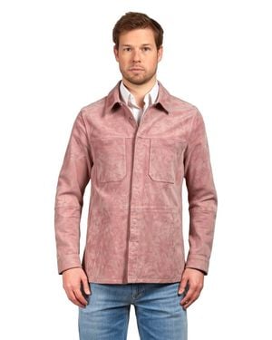 Lusso Beni Vellura Light Jacket - Red