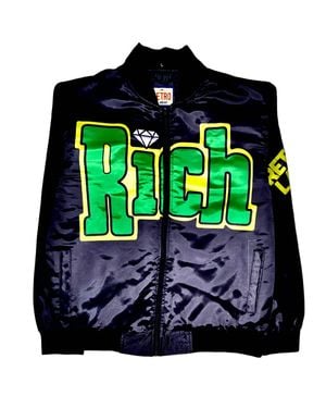 Retro Label Rich And Retro Jacket - Green