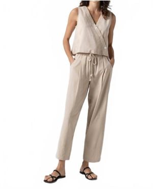Lilla P Summer Pant - Natural