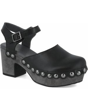 Chocolat Blu Garvey Platform Sandal - Black