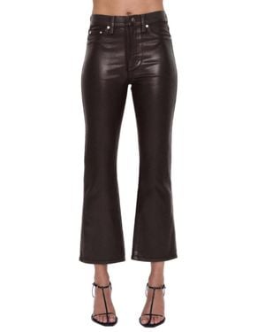 Pistola Ennon High Rise Crop Boot Jean - Black