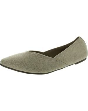 Me Too Glitter Manmade Ballet Flats - Gray
