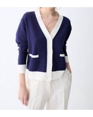 DELUC Lisboa Cardigan - Blue