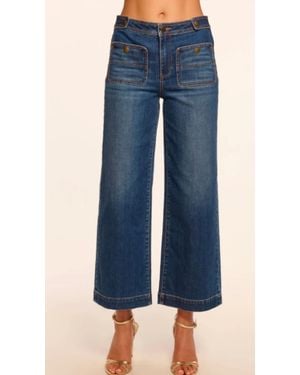 Ramy Brook Gemma Patch Pocket Jeans - Blue