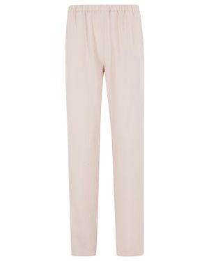 Loulou de Saison Scot Mid-Rise Straight-Leg Viscose-Blend Pants - Multicolor