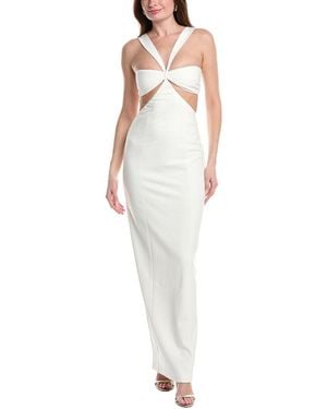 Sans Faff Elizabeth Evening Gown - White