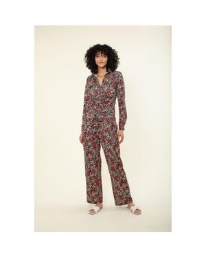 Hale Bob Tricia Jersey Pant - Red