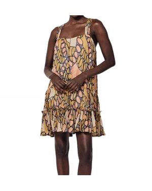 Cleobella Isobel Mini Dress - Brown