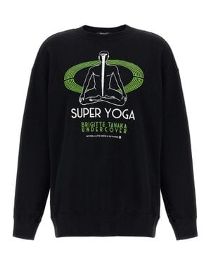 Undercover Brushed Cotton Sweatshirt - Blue