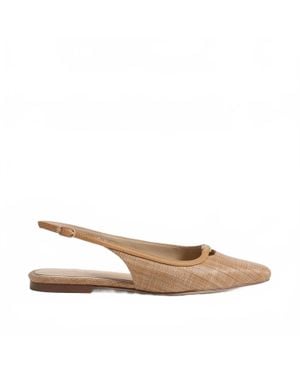 Sam Edelman Cleo Slingback Flat - Natural