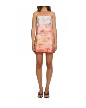 Kivari Sunset Mini Dress - Red