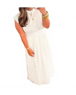 Sincerely Ours The Nantucket Pearl Maxi Dress - White