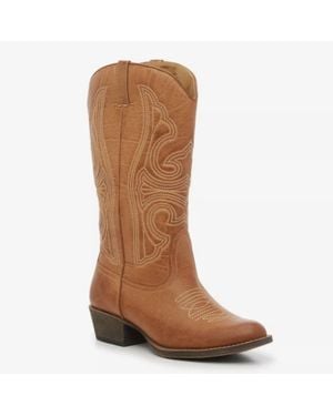 Matisse Legend Mid-Calf Western Boots Htat1429 - Brown