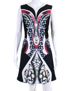 Peter Pilotto Abstract Print Sleeveless Dress - White