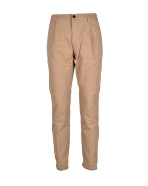 Mason's Pleated Waist Osaka Pants - Natural