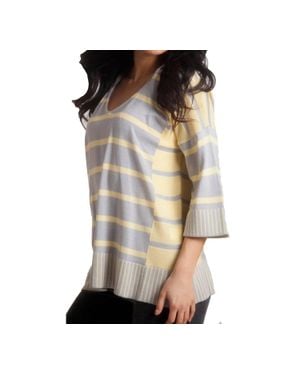 Angel Nautical Oversized 3/4 Sleeve Hoodie - Black