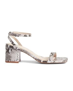 Yosi Samra Diana Block Sandal - Metallic