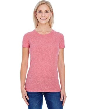 Threadfast Apparel Tri-Blend Short-Sleeve T-Shirt - Pink